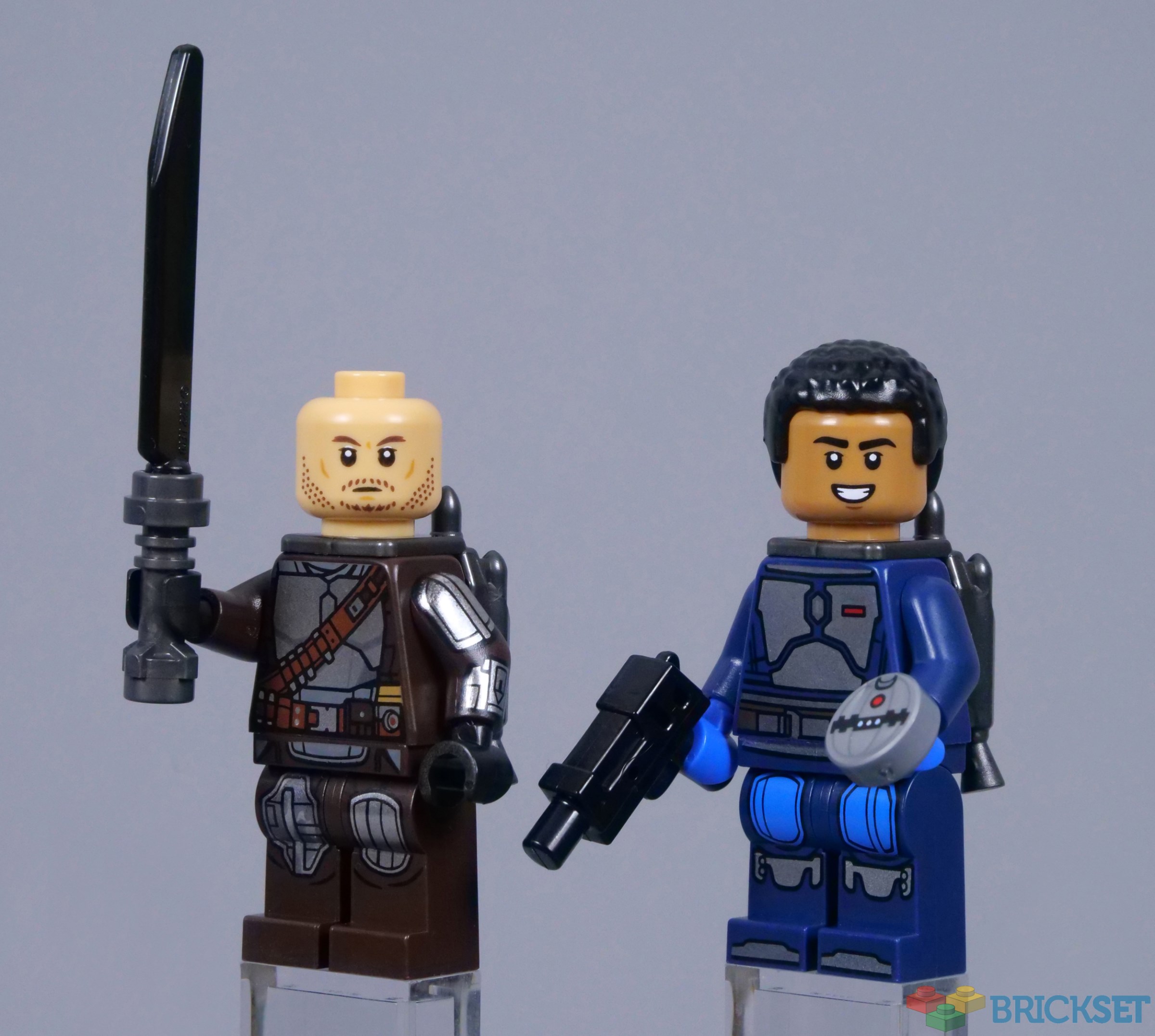 LEGO Star Wars 75348 Mandalorian Fang Fighter vs. TIE Interceptor